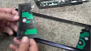 McIntosh MA6200 - Replacing glass faceplate and lights - Part One