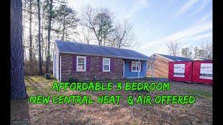 S. Richmond VA  3 Bedroom Priced to Sell !  ZERO $$$ Down Possible ++ONLY $145K++