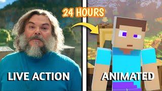 I Animated the Minecraft Movie in less than 24 HOURS