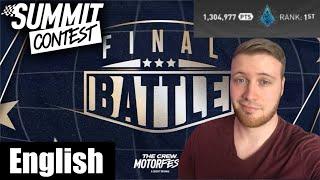 ENGLISH: Motorfest -- Final Battle Summit! - 1.304.977 Points Platinum Guide!