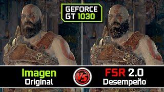  God of War  FSR 2.0  GT 1030  Pruebas de Rendimiento  2022