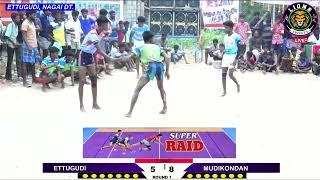 GOLDEN RAIDRD 1 || MUDIKONDAN vs  ETTUGUDI || MEENDUM AIRLINES SPORTS CLUB | ETTUGUDI 50KG - 2024