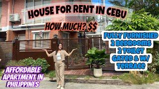 2 BEDROOMS FULLY FURNISHED HOUSE FOR RENT IN CEBU PHILIPPINES | CHEAP APARTMENT | Stephilipinas 