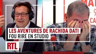 Jack Lang et les aventures de Rachida Dati : fou rire en studio