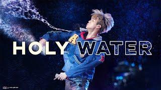 jin's holy water for ARMY (+a bonus yoongi vs BTS concert water fight)