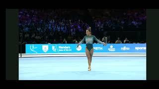 Ahztiri Sandoval Floor exercise Qual/ 2023 WAG World Championships