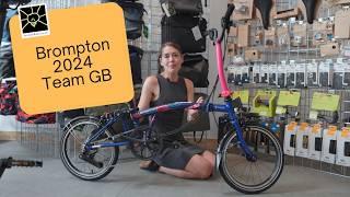 Brompton 2024 Team GB P Line special edition