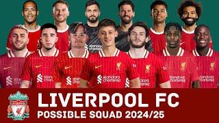 LIVERPOOL FC Possible Squad 2024/25 With Current Transfer Rumours | Liverpool FC | FootWorld