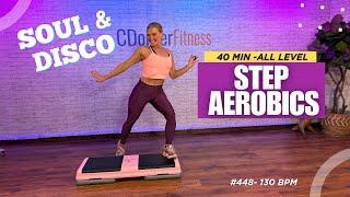 40-Minute -70s Music - Cardio Step Aerobics Workout | 130 BPM Music