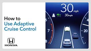 How to Use Adaptive Cruise Control (ACC) with Low-Speed Follow