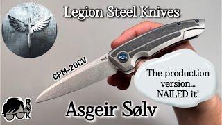 Unboxing/impressions a cool production version of a Legion Steel Asgeir knife… yeah, they nailed it!