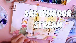  Art Stream - Furry Sketchbook Session