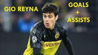 All Gio Reyna's goals and assists for Borussia Dortmund so far