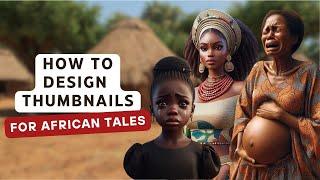 How to design thumbnails for African Folktales on Youtube