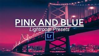 Pink And Blue Tone Lightroom | Lightroom Tutorial - Lightroom Android Mobile #Preset