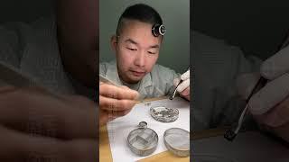 When your MINT GREEN ROLEX DateJust breaks its SAPPHIRE~#rolex #asmr