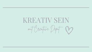 Creative Depot - Kreativität verbindet - Box mit dem Stempelset Sei immer du selbst #creativedepot