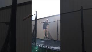 I FELL OFF THE TRAMPOLINE...