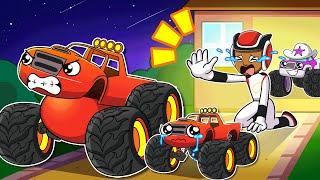 BLAZE PREGNANT RUN AWAY FROM HOME?! What happened? - Blaze and the Monster Machines Animation