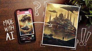 This BLEW my mind!!! How To Create Art With AI