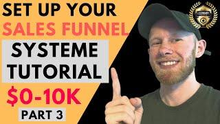 How to Set Up a 2-Step Funnel Using Systeme.io [Part 3/5 Full Course]