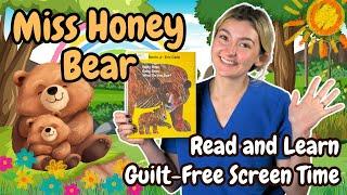 Speech Therapist Reads "Baby Bear, Baby Bear, What Do You See?" | Early Language Skills | Read Aloud