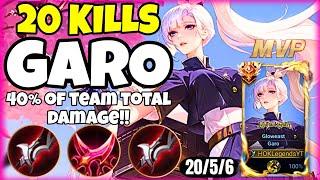 GARO HONOR OF KINGS | IMPOSSIBLE TO LOSE WITH HER!! - RANK S7 MYTHIC