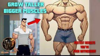 Grow Taller (6 to 8 inches) in 4 Weeks with Bigger Muscles Fast! (Forced Subliminal Frequency)