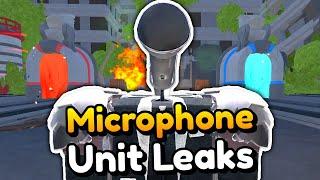 MICROPHONE UNIT LEAKS!! (Toilet Tower Defense)