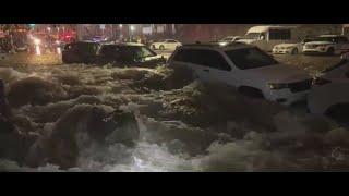 Bronx neighborhood devastated by broken water main and flooded streets