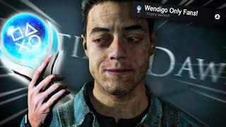 Until Dawn Has The Scariest Platinum Trophy Ever...