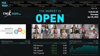 Women’s Infrastructure Network Virtually Opens the Market Thursday, April 28, 2022