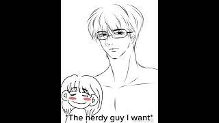 NERDY GUY~#deluluarts #delulu #crush #delulu #digitalart