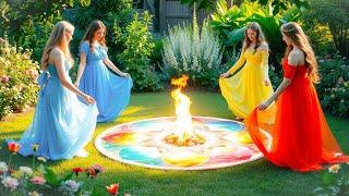 Four Enchanted Sisters 2020 Movie | Fantasy film story in  हिन्दी اردو