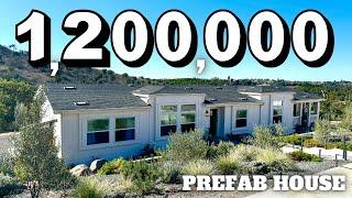 WOW, this manufactured home just APPRAISED for 1.2 MILLION! Prefab House Tour