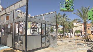 Adiós al mítico Kiosko-Bar ``El Pololo´´. La Plaza Padre Alvarado se recupera como espacio público