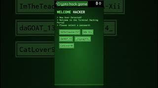 How to #hack #crypto in a GAME #blooket