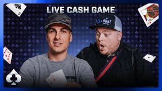 All-In Madness!!! Big Daddy Chaz and Pier Play LIVE Cash Poker