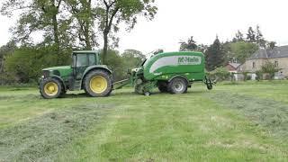 Enrubannage 2021 #John deere #Mchale Fusion