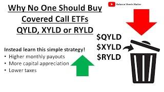 QYLD, XYLD & RYLD Analysis: Why You Should Never Buy Covered Call ETF's