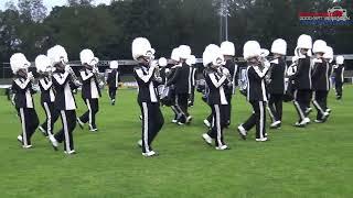 Drum  en Showfanfare Advendo tijdens Lanijto Taptoe Beilen 2024