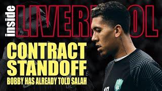 ROBERTO FIRMINO HAS ALREADY TOLD MOHAMED SALAH HOW LIVERPOOL CONTRACT STANDOFF COULD END.