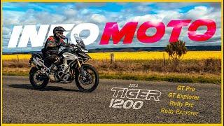 We rode the entire 2024 Triumph Tiger 1200 range | INFO MOTO