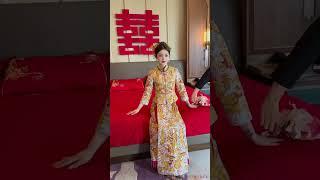 Xiu He Fu 秀禾服 Chinese Style Wedding Dress HanFu #hanfu #xiuhefu #chinse #Wedding