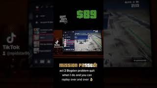 Replay glitch for act 2 Bogdan problem