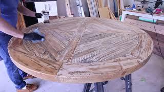 Restoring a Dining Table