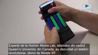 Whammy Phone. Un telefon flexibil demn de filmele SF