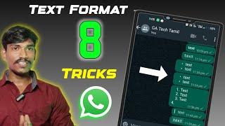 How To Format Your Messages |தமிழ்|