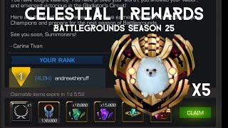 YOUR FIRST EVER 5X BATTLEGROUNDS GLADIATOR - Celestial 1 Rewards Opening