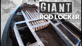 Rod Locker Fabrication | Tracker V18 Bass Boat Restoration